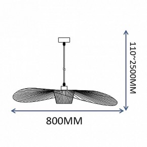 Подвесной светильник Imperiumloft HAT Black ﻿HAT01 в Советском - sovetskiy.ok-mebel.com | фото 3