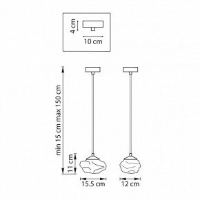 Подвесной светильник Lightstar Meringe 799033 в Советском - sovetskiy.ok-mebel.com | фото 4