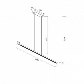 Подвесной светильник Mantra Lineal 8954 в Советском - sovetskiy.ok-mebel.com | фото 3