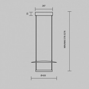 Подвесной светильник Maytoni Ambience MOD280PL-L23B3K1 в Советском - sovetskiy.ok-mebel.com | фото 4