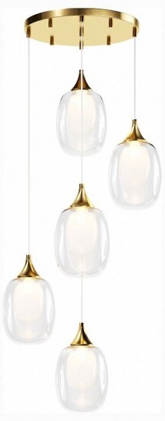 Подвесной светильник Maytoni Aura MOD016PL-05BS в Советском - sovetskiy.ok-mebel.com | фото