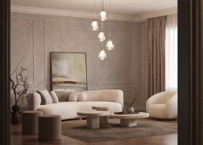 Подвесной светильник Maytoni Aura MOD016PL-05BS в Советском - sovetskiy.ok-mebel.com | фото 4