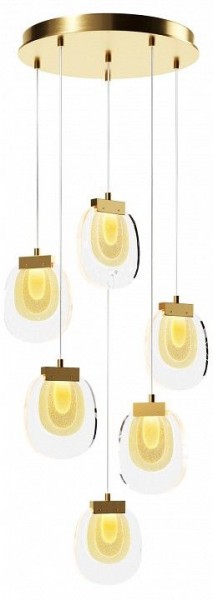 Подвесной светильник Maytoni Biology MOD367PL-L18BBSK в Советском - sovetskiy.ok-mebel.com | фото
