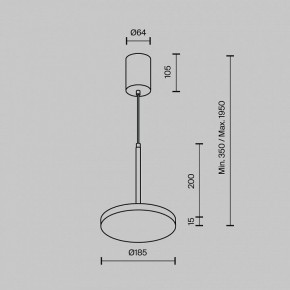 Подвесной светильник Maytoni Plato P076PL-L12W4K-BS в Советском - sovetskiy.ok-mebel.com | фото 6