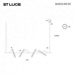 Подвесной светильник ST-Luce LILT SL6210.403.04 в Советском - sovetskiy.ok-mebel.com | фото 2