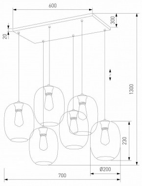 Подвесной светильник TK Lighting Elio 5974 Elio в Советском - sovetskiy.ok-mebel.com | фото 3