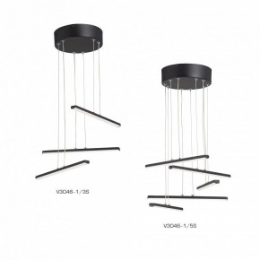 Подвесной светильник Vitaluce V3046 V3046-1/5S в Советском - sovetskiy.ok-mebel.com | фото 3