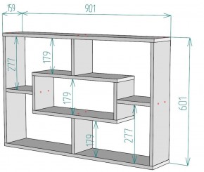 Полка S40 в Советском - sovetskiy.ok-mebel.com | фото 2