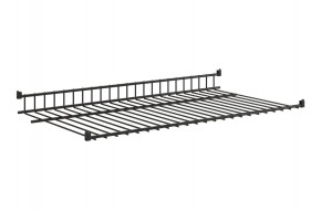 Полка сотовая L695 (черный муар) в Советском - sovetskiy.ok-mebel.com | фото