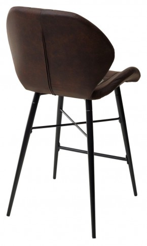 Полубарный стул MARCEL COWBOY-#800 темно-коричневый (H=65cm), ткань микрофибра М-City в Советском - sovetskiy.ok-mebel.com | фото 4