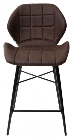 Полубарный стул MARCEL COWBOY-#800 темно-коричневый (H=65cm), ткань микрофибра М-City в Советском - sovetskiy.ok-mebel.com | фото 6