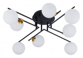 Потолочная люстра Arte Lamp Gemini A2243PL-8BK в Советском - sovetskiy.ok-mebel.com | фото