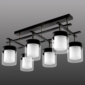 Потолочная люстра Imex MD.06593 MD.06593-6-S-BK+AB в Советском - sovetskiy.ok-mebel.com | фото