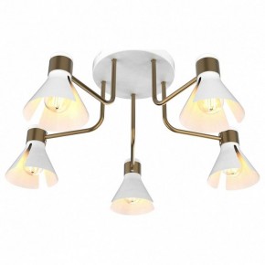 Потолочная люстра Imex MD.8312 MD.8312-5-S-WH+AB в Советском - sovetskiy.ok-mebel.com | фото