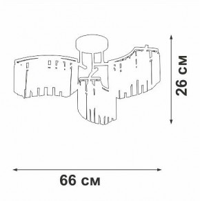 Потолочная люстра Vitaluce V5884 V5884-0/6PL в Советском - sovetskiy.ok-mebel.com | фото 3
