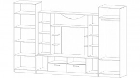 ПРЕМЬЕР Гостиная (Анкор светлый) в Советском - sovetskiy.ok-mebel.com | фото 3