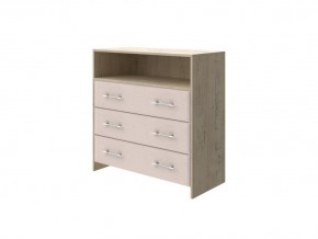 PROxSON Комод Varna (ЛДСП Бунратти+ткань Бунратти/Ultra Суфле) 90x40 в Советском - sovetskiy.ok-mebel.com | фото