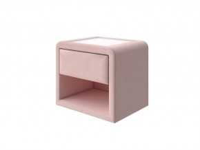 PROxSON Тумба Cube (Ткань: Велюр Ultra Розовый мусс) 52x41 в Советском - sovetskiy.ok-mebel.com | фото