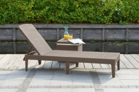 Шезлонг Джайпур (Jaipur Sun lounger) капучино в Советском - sovetskiy.ok-mebel.com | фото 2