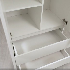 Шкаф 2-х створчатый Симпл ШК-03 (белый) в Советском - sovetskiy.ok-mebel.com | фото 6