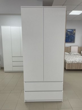 Шкаф 2-ств. с 2 ящиками "Бьянко" в Советском - sovetskiy.ok-mebel.com | фото 3