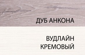 Шкаф 2DG, OLIVIA, цвет вудлайн крем/дуб анкона в Советском - sovetskiy.ok-mebel.com | фото 3