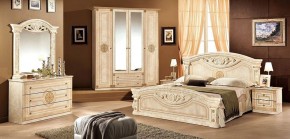 Шкаф 4-х дверный с зеркалами (02.144) Рома (беж) в Советском - sovetskiy.ok-mebel.com | фото 3