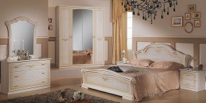 Шкаф 4-х дверный с зеркалами (08.244) Ирина (беж) в Советском - sovetskiy.ok-mebel.com | фото 3