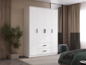 Шкаф 4-х створчатый Титан (белый) в Советском - sovetskiy.ok-mebel.com | фото 5