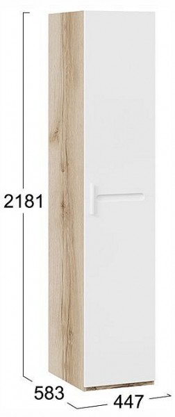 Шкаф для белья Фьюжн ТД-260.07.01 в Советском - sovetskiy.ok-mebel.com | фото 4