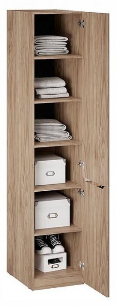 Шкаф для белья Глосс СМ-319.07.001 в Советском - sovetskiy.ok-mebel.com | фото 2