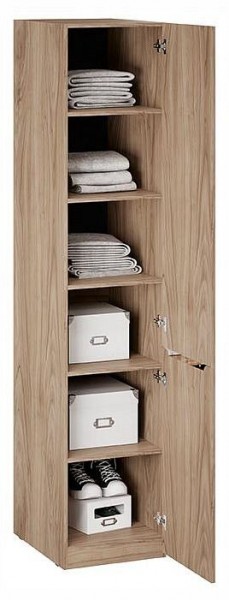 Шкаф для белья Глосс СМ-319.07.002 в Советском - sovetskiy.ok-mebel.com | фото 2