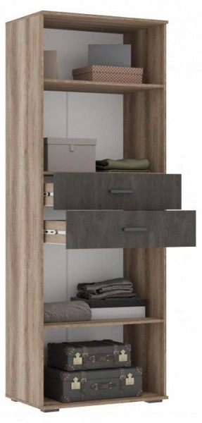 Шкаф для белья Паркинс в Советском - sovetskiy.ok-mebel.com | фото 2