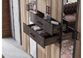 Шкаф для белья Паркинс в Советском - sovetskiy.ok-mebel.com | фото 5