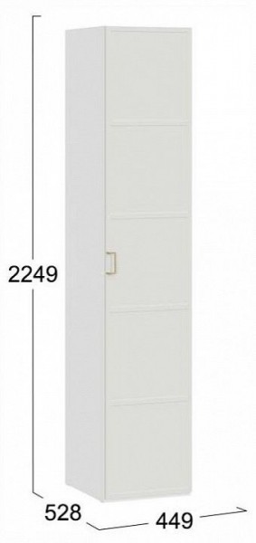 Шкаф для белья Стелла в Советском - sovetskiy.ok-mebel.com | фото 4