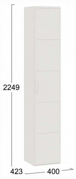 Шкаф для белья Стелла Исп.2 в Советском - sovetskiy.ok-mebel.com | фото 4