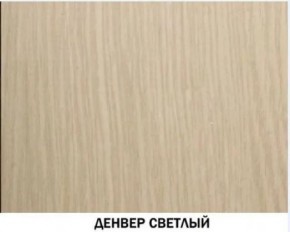 Шкаф для одежды №614 "Инна" Денвер светлый (*без полок) в Советском - sovetskiy.ok-mebel.com | фото 2