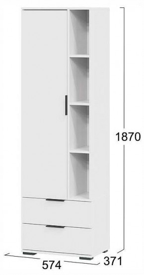 Шкаф комбинированный Агата в Советском - sovetskiy.ok-mebel.com | фото 4