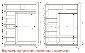 Шкаф-купе 1800 серии SOFT D8+D2+B2+PL4 (2 ящика+F обр.штанга) профиль «Графит» в Советском - sovetskiy.ok-mebel.com | фото 7