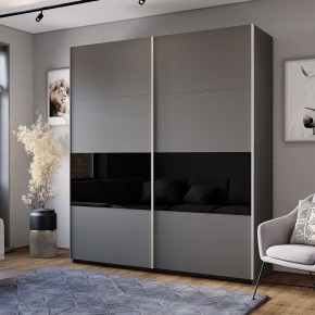 Шкаф-купе Харви ШКК-10 (графит) в Советском - sovetskiy.ok-mebel.com | фото