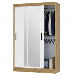 Шкаф-купе Тайм ШКК-03 (крафт/белый) в Советском - sovetskiy.ok-mebel.com | фото 2