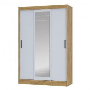 Шкаф-купе Тео ШКК-02 (крафт/белый) в Советском - sovetskiy.ok-mebel.com | фото 2