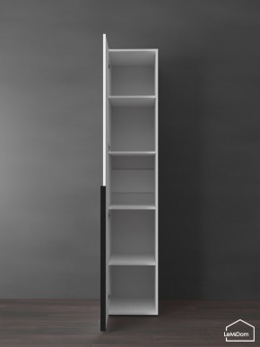 Шкаф Linnea MHR-1-2 2050х400х510 (Белый-М 11.1.1) в Советском - sovetskiy.ok-mebel.com | фото 4