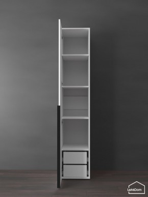 Шкаф Linnea MHR-1-4 2050х400х510 (Белый-М 11.1.1) в Советском - sovetskiy.ok-mebel.com | фото 7