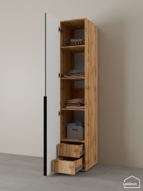 Шкаф Linnea MHR-1-4 2050х400х510 (ДВ-М 11.1.25) в Советском - sovetskiy.ok-mebel.com | фото 5