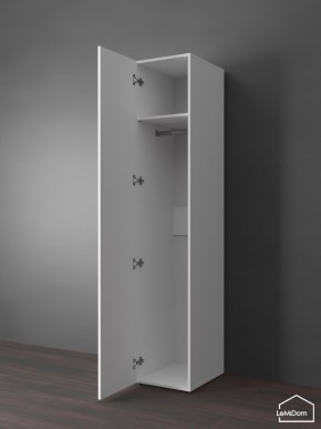Шкаф Linnea MHR-1PO 2050х400х510 (Белый-М 11.1.2) в Советском - sovetskiy.ok-mebel.com | фото 4
