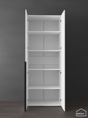 Шкаф Linnea MHR-2-2 2050х800х510 (Белый-М 11.1.2) в Советском - sovetskiy.ok-mebel.com | фото 4