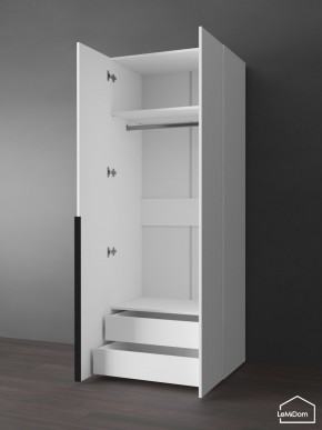 Шкаф Linnea MHR-2-3 2050х800х510 (Белый-М 11.1.2) в Советском - sovetskiy.ok-mebel.com | фото 5