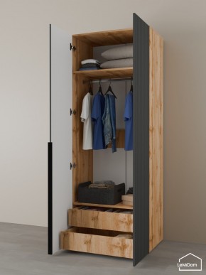 Шкаф Linnea MHR-2-3 2050х800х510 (ДВ-М 11.1.25) в Советском - sovetskiy.ok-mebel.com | фото 6