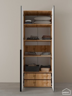 Шкаф Linnea MHR-2-4 2050х800х510 (ДВ-М 11.1.25) в Советском - sovetskiy.ok-mebel.com | фото 5